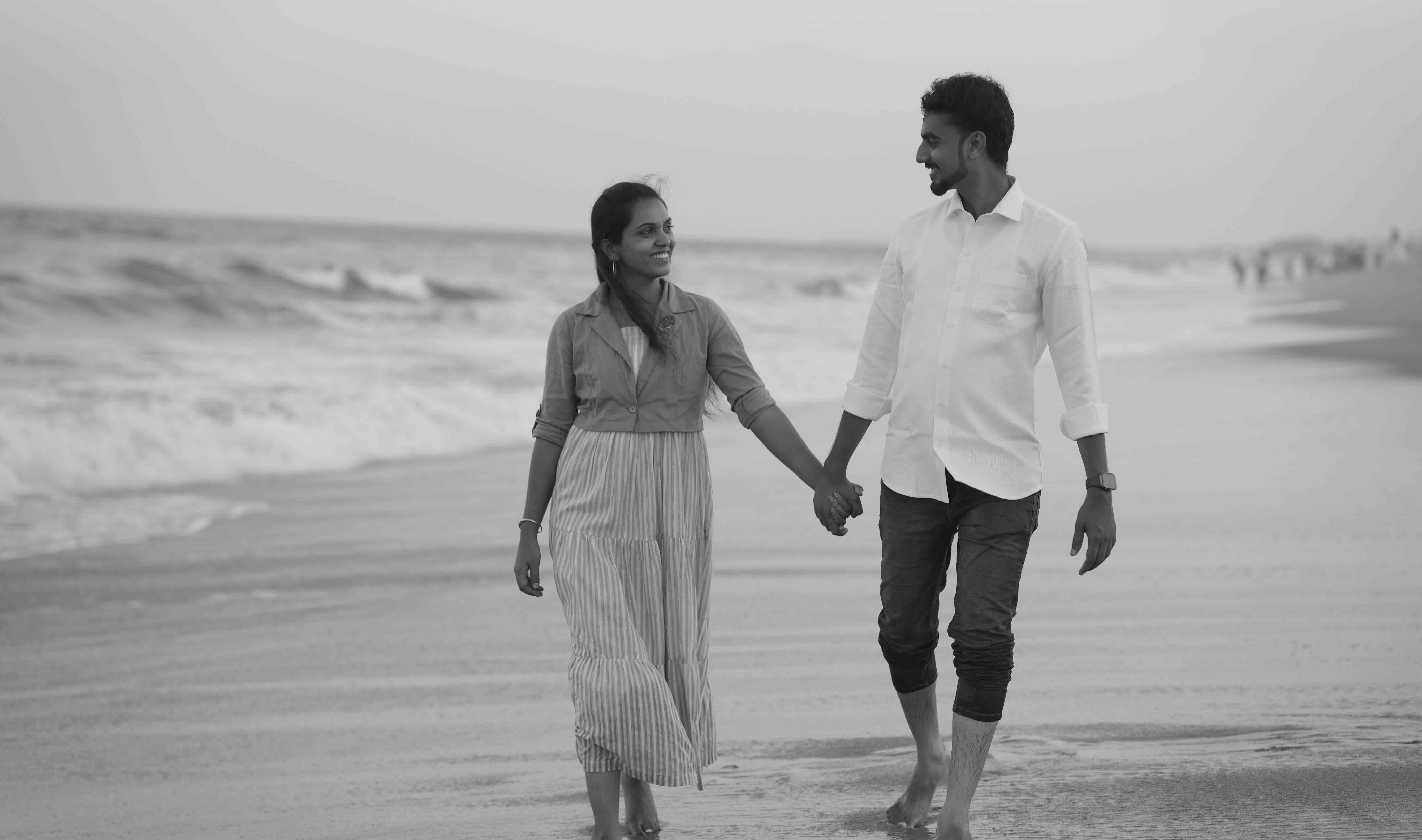 Pre-wedding studio photography Chennai - Creative couple photoshoot